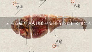 云南宣威升达火腿食品集团有限责任公司怎么样？