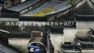 陕西省洛南县景村镇哪里有个锅巴厂？